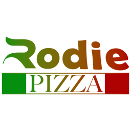 Rodie Pizza logo.